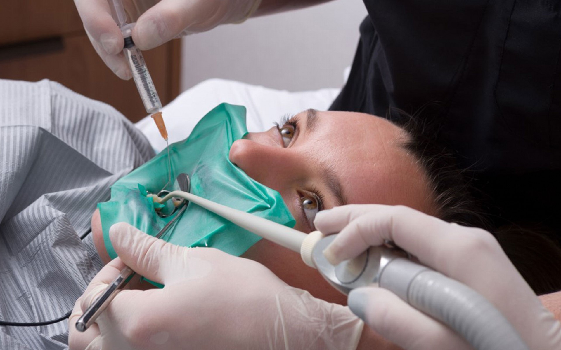 Dental root canal treatment - endodontics